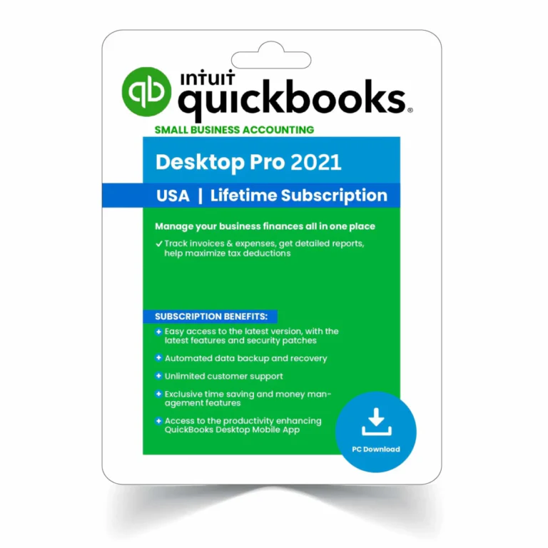 Quickbooks desktop Pro 2021