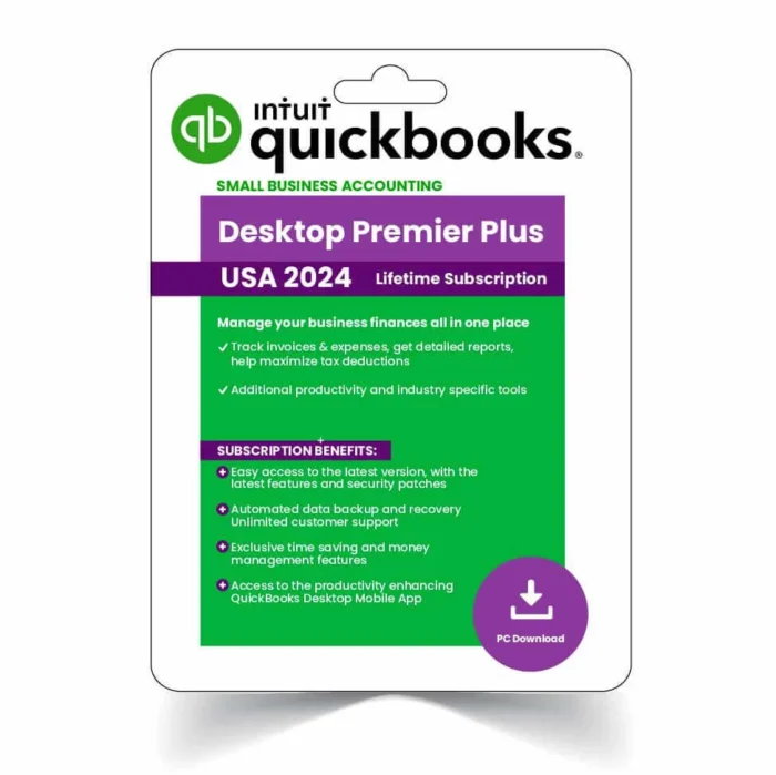 QuickBooks Desktop Premier Plus 2024 – Lifetime Activation