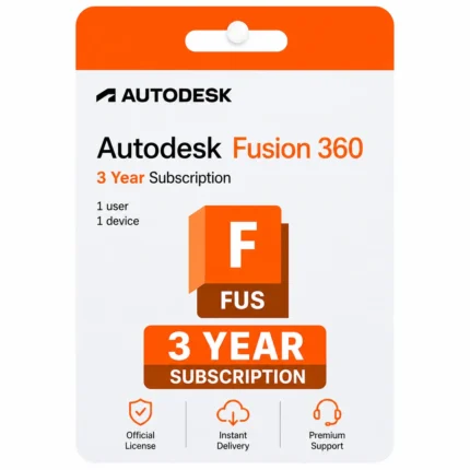 Autodesk Fusion 360 – 3 Year Subscription